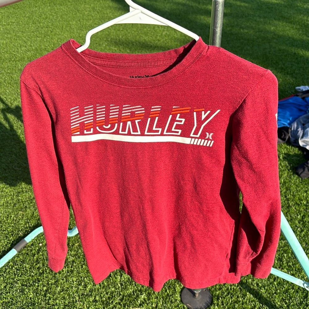 Hurley youth large, long sleeve T-shirt, like new